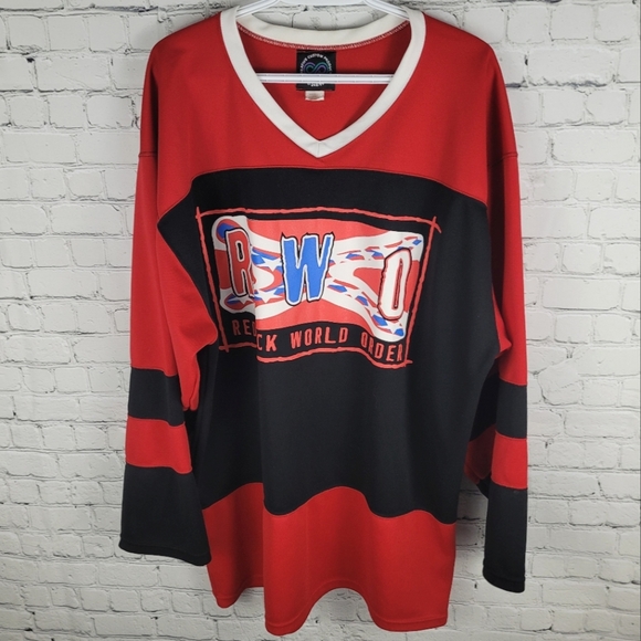VINTAGE | rare Lynyrd Skynyrd RWO Redneck World Order band hockey jersey - Picture 1 of 7
